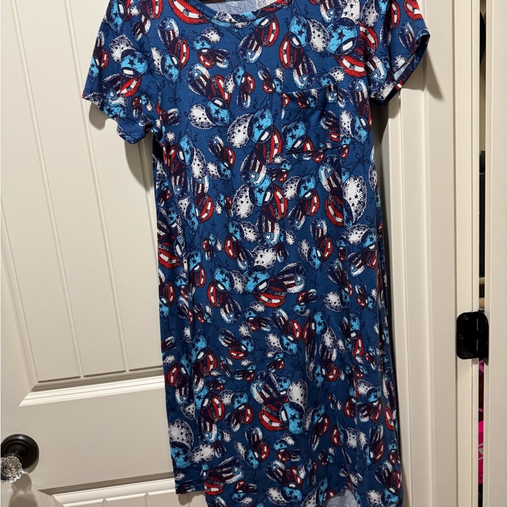 LuLaRoe Americana Carly Dress